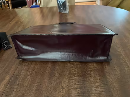 Photo of free Leather brief case (Finksburg - Carroll County) #3