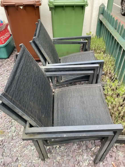 Photo of free 4 garden chairs (Tunbridge Wells) #1