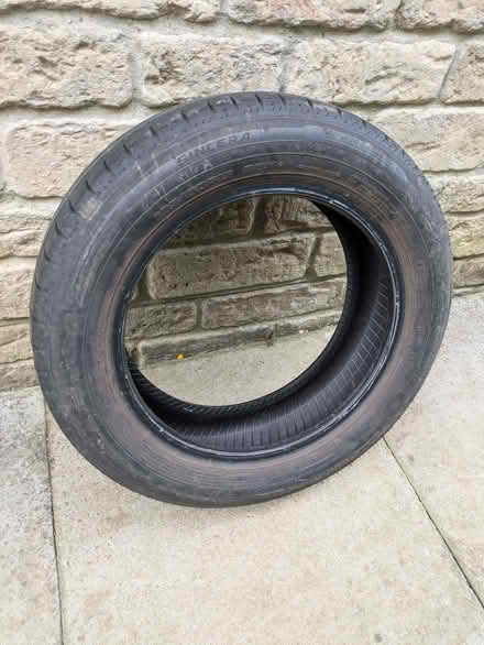 Photo of free car tyre 185/60 R 15 part worn (Yatton Keynell SN14) #1