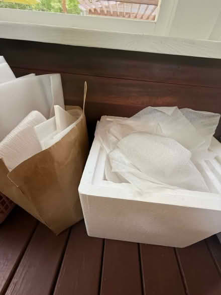 Photo of free clean packing materials (Crabapple and Hembree- roswell) #2