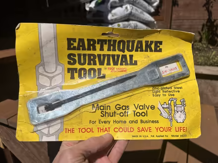 Photo of free Emergency Gas Shutoff Wrench (San Rafael, Near Gerstle Park) #1
