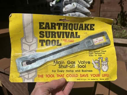 Photo of free Emergency Gas Shutoff Wrench (San Rafael, Near Gerstle Park) #1