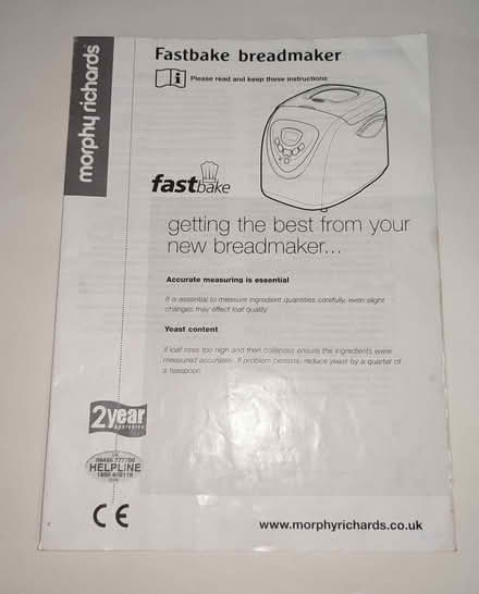 Photo of free Breadmaker (Tufnell Park N7) #2