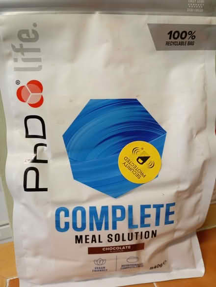 Photo of free PHD life Complete Meal Solution Chocolate flavour (Slade Green DA8) #1