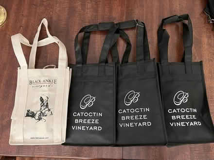 Photo of free Cloth wine bags (Finksburg - Carroll County) #1