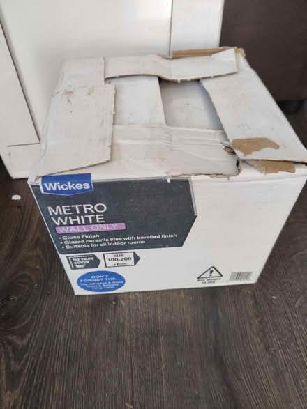 Photo of free Pack of wall tiles (Ware SG12) #1