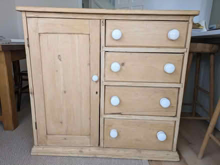 Photo of free Vintage pine sideboard (walberton) #1