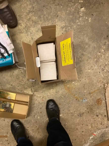 Photo of free 50 new wall/kitchen/ bathroom small tiles (Crowborough Warren TN6) #1