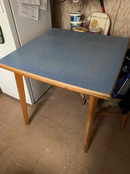 Photo of free Kitchen table (extendable) & 3 chairs (Upton Park E6) #1