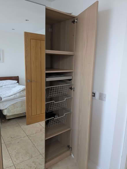Photo of free Three door wardrobe with mirror (Carrbridge PH23) #3