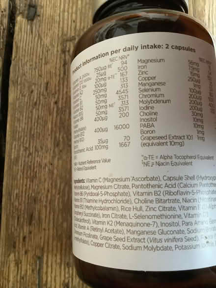 Photo of free Multivitamin (Whitehawk BN2) #2