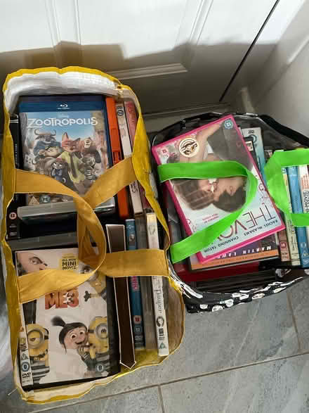 Photo of free 2 bags of mixed dvds and blu ray (Orpington BR6) #1