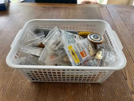 Photo of free Basket of picture framing stuff (Goldenacre EH3) #1