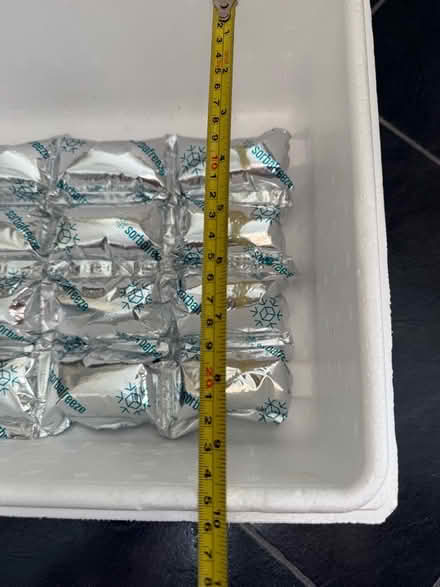 Photo of free Polystyrene cool box and cold pack (Welling DA16) #4