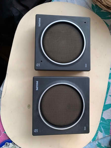 Photo of free 2 Phillips speakers (Upton Park E6) #1
