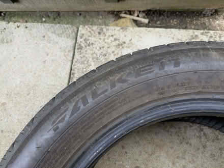 Photo of free car tyre 185/60 R 15 part worn (Yatton Keynell SN14) #3