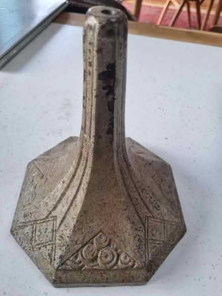 Photo of free Original art Nouveau lamp base (New Hinksey OX1) #1