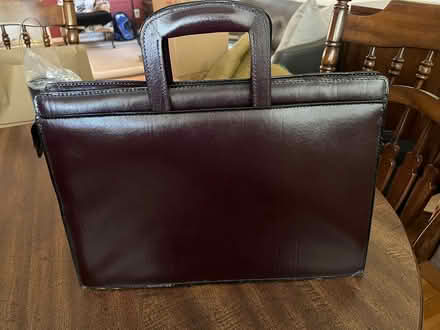 Photo of free Leather brief case (Finksburg - Carroll County) #2