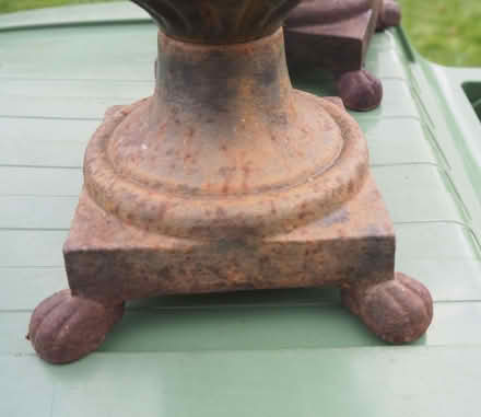 Photo of free Two iron plant pots (Stanley Green BH15) #3