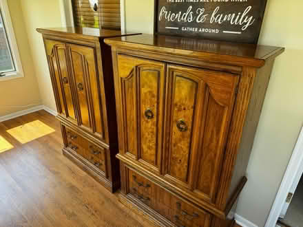 Photo of free 2 Antique Armoires (1 Mile West of Downtown STC) #1