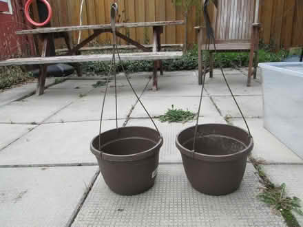 Photo of free 2 empty hanging baskets (Old Ottawa South) #1