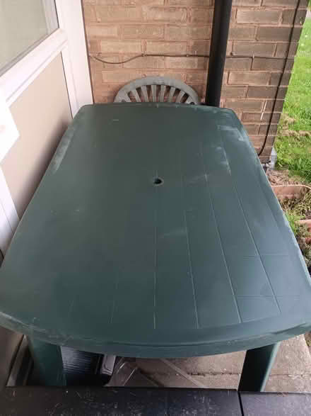 Photo of free Garden table and 2 chairs (Gleadless S14) #1