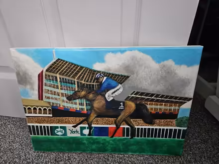 Photo of free Battaash Horse Racing Canvas (Heckmondwike) #1