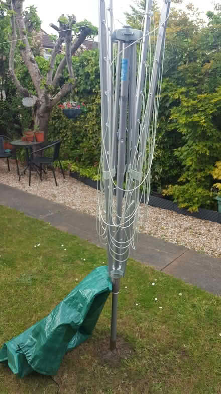 Photo of free Rotary washing line with cover (Frimley Green GU16) #1