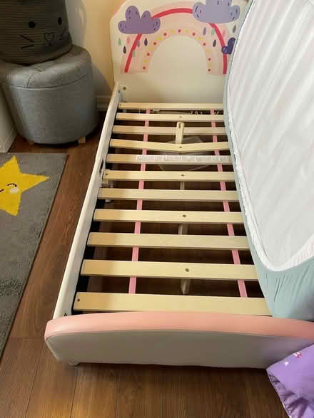 Photo of free Toddler pbed, mattress, protector, sheets, duvet & bedding (Leytonstone E11) #4