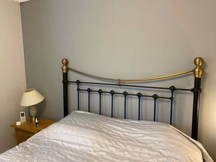 Photo of free Victorian metal headboard (Old Windsor SL4) #2
