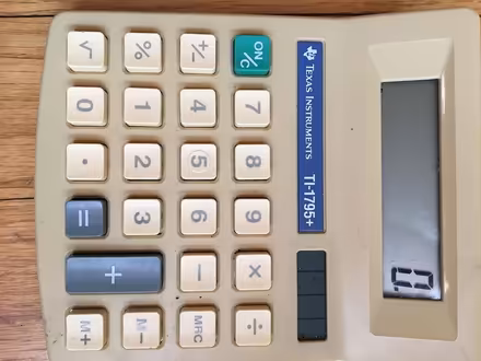 Photo of free (2) calculators (Arlington off Mystic St Rte3N) #1