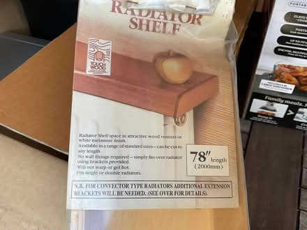 Photo of free Metal radiator shelf (Hitchin) #2