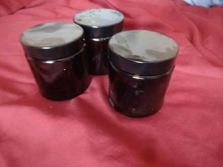 Photo of free Small brown glass jars (Greenford UB6 8PF) #1