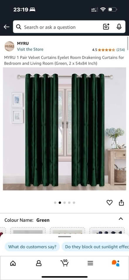 Photo of free Curtains (Bermondsey SE1) #1