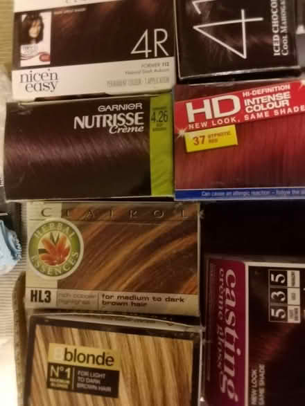 Photo of free Hair dye kits various browns & reds (Tonbridge) #4