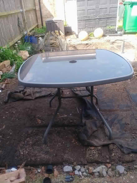 Photo of free Glass Top Garden Table (Cippenham SL1) #2