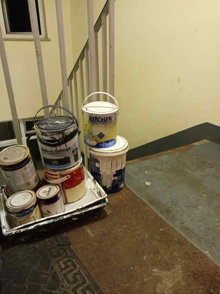 Photo of free various paints. part used (Merton Park SM4) #1