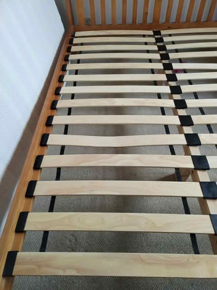 Photo of free King size sleigh bed & Mattress (Witney OX28) #2