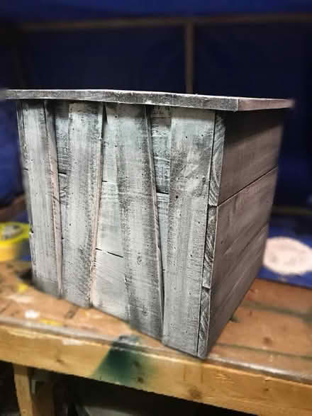 Photo of free 3 wooden planter type boxes (RaceTrack Road/Nine Eagles) #1