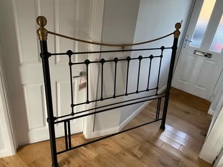 Photo of free Victorian metal headboard (Old Windsor SL4) #1