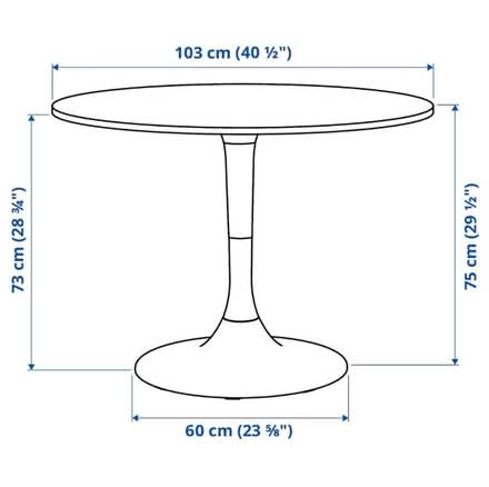 Photo of free IKEA Docksta Table (Clapton E5) #2