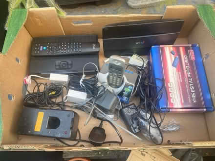 Photo of free Box of assorted electrical items (Stannington S6) #1