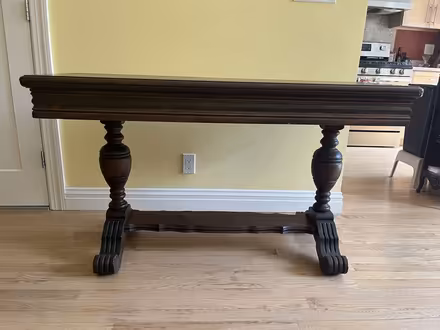 Photo of free Classic wood side table (12th St., South Park Slope) #2