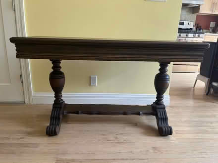 Photo of free Classic wood side table (12th St., South Park Slope) #2