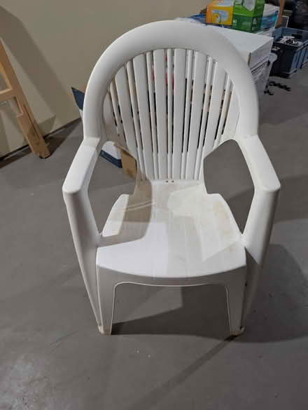 Photo of free 4 outdoor chairs (Cumberland) #1