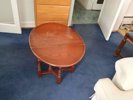 Photo of free Oval Coffee Table (Longthorpe) #2