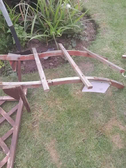 Photo of free Broken Wooden Garden Arch (Culgaith CA10) #3