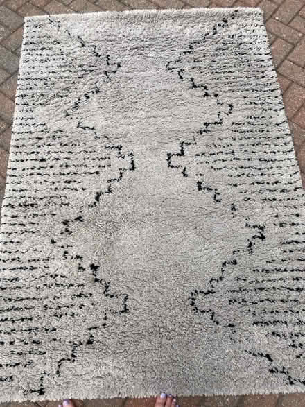 Photo of free Berber style rug (Golden Green TN11) #4