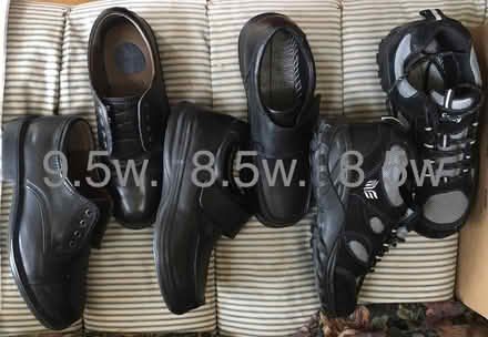 Photo of free Mens black wide shoes (North Golden) #1