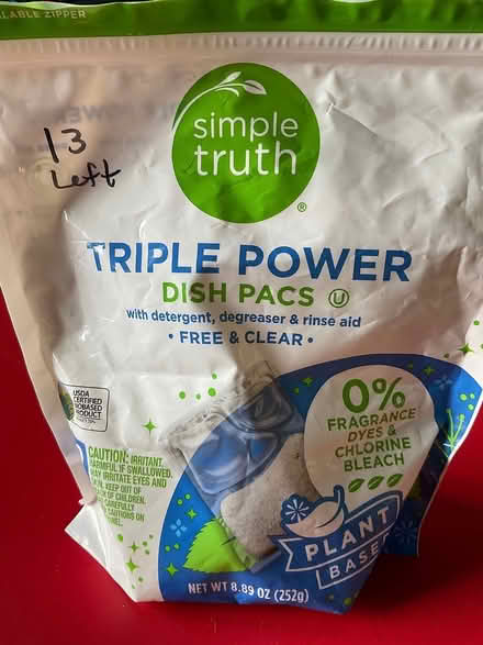 Photo of free Dishwasher pacs (Northgate) #1